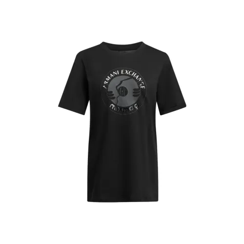 ARMANI EXCHANGE SS24 T Рубашка Женская Черная