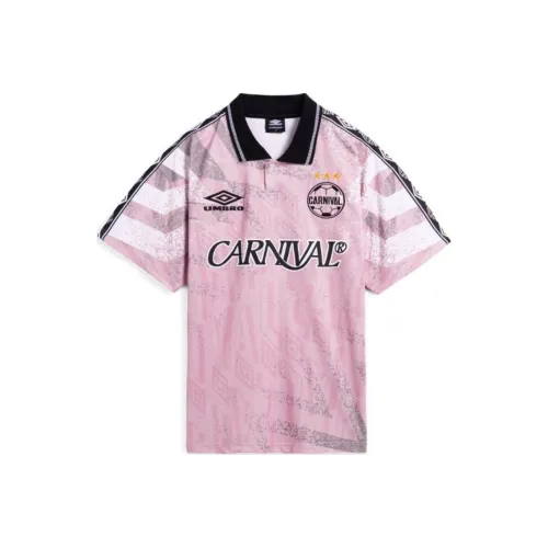 Umbro Carnival Co Branded Модель SS24 Футбол Джерси Унисекс Розовый