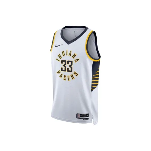 NBA Myles Turner Баскетбольная Джерси Nike Association Edition Swingman Джерси Унисекс Белая