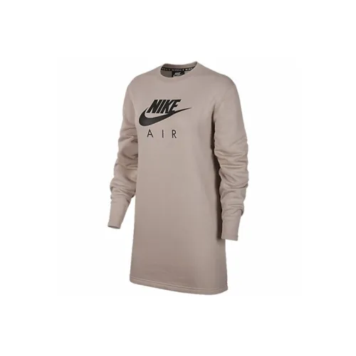 NIKE Хаки Женские Свитшоты