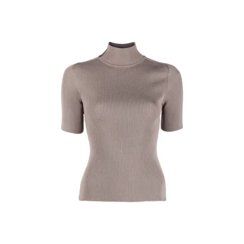 Off Белый FW21 Серый Женские Трикотаж