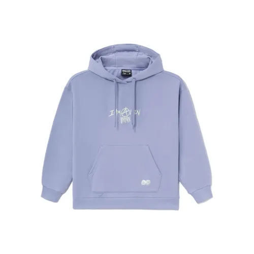 LINING Толстовка Женская Цветочный Дизайн Синий Фиолетовый