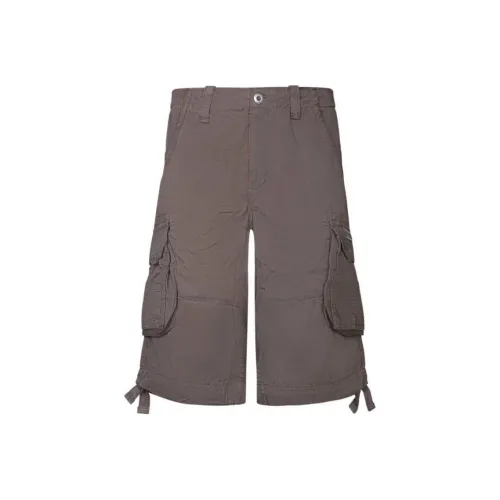 Alpha Industries Повседневные шорты Мужские Темно-серые