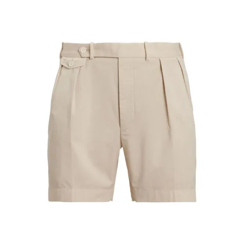 Ralph Lauren Purple Label SS25 Повседневные шорты Мужские Бежевые