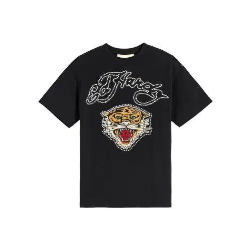 Ed Hardy Черные Женские Футболки