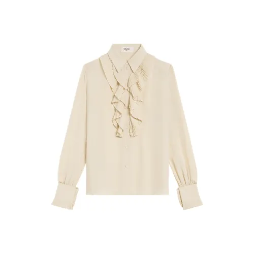 CELINE Желтые Женские Рубашки