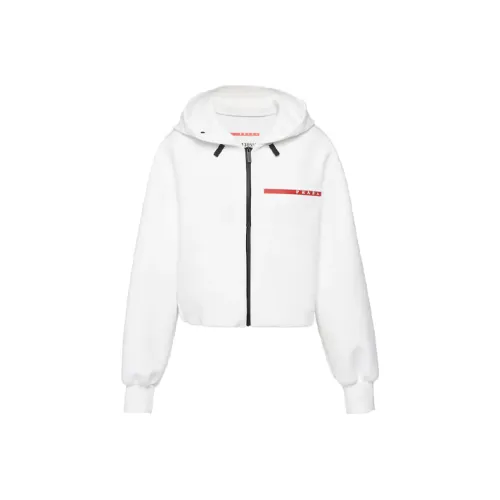 PRADA Белый Женские Свитшоты