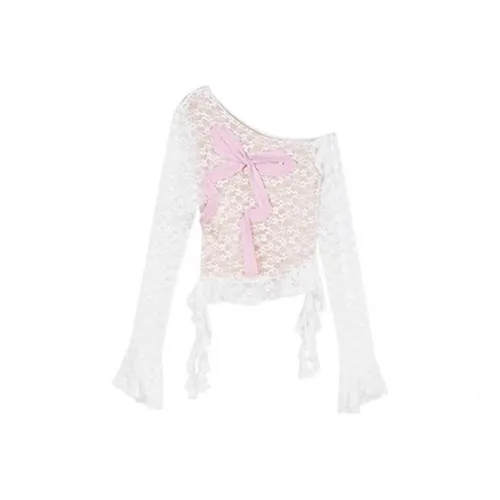 HeartyBite T-Shirt Женская Белая