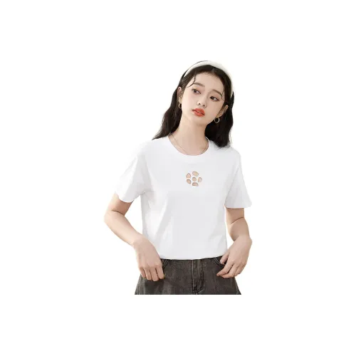 BALENO T-рубашка Летняя Женская Белая