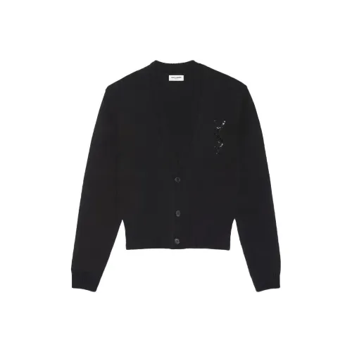 SAINT LAURENT FW21 Свитер Женский Черный