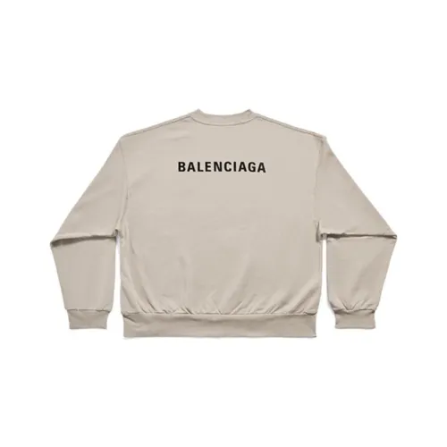 Balenciaga SS23 Рукав с оборванным плечом T-рубашка Женская Серый Свободный крой