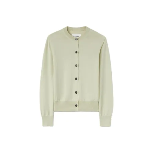 JIL SANDER Лаймово-зеленый Женские Свитеры