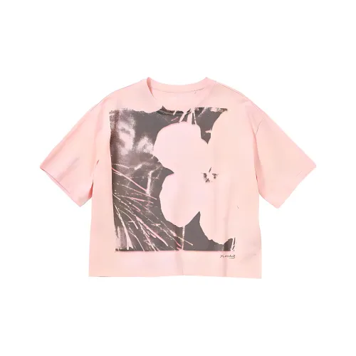 UNIQLO × Andy Warhol Пастельно-розовые Женские Футболки