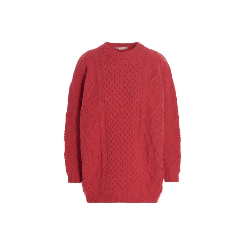 Stella McCartney FW22 Кашемировый свитер женский красный