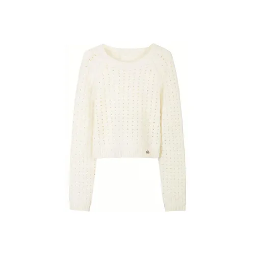 Self Who Свитер Женские Бамбук Белый