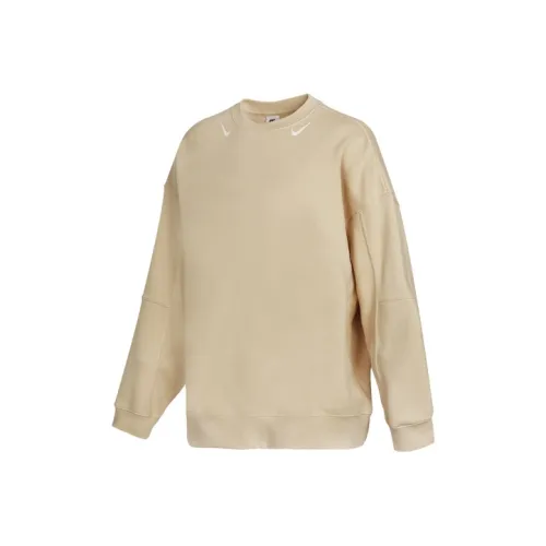NIKE Бежевые Женские Свитшоты