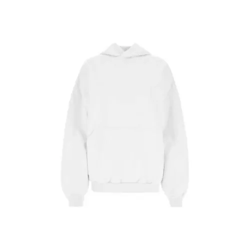 Balenciaga FW24 Свитшот Стандартный крой Женский Белый