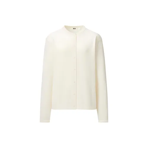UNIQLO FW23 U Series Сливочный Женские Свитеры
