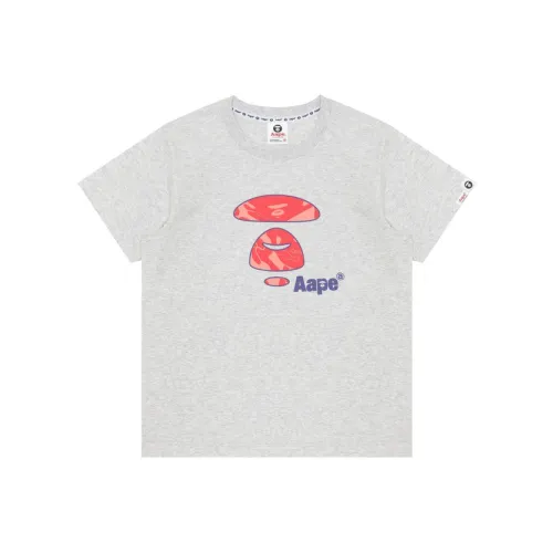 Aape Стандартная T-рубашка Женская Серого цвета