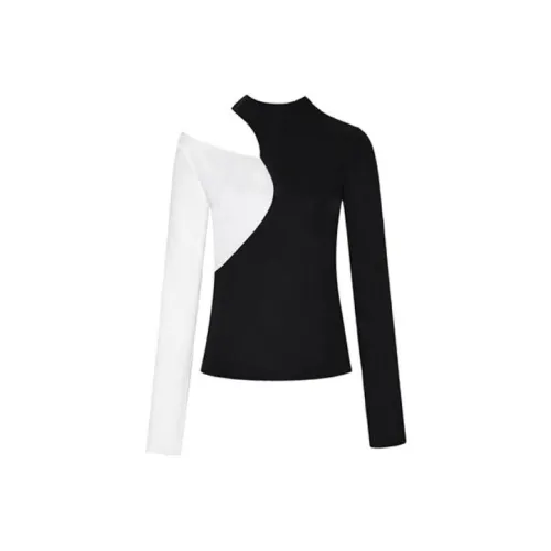 CHICCO MAO SS22 Трикотаж Женский Черный