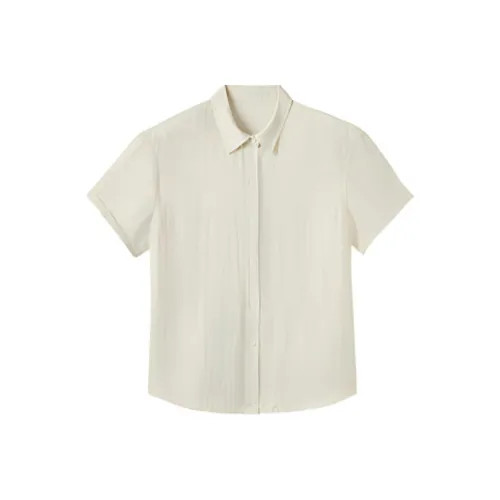 MT SS24 Рубашка Женская Светлый Абрикос