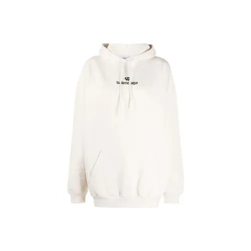 Balenciaga Толстовка Женская Белая