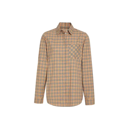 Burberry Рубашка Женская Весенняя Внутренняя Одежда Хаки