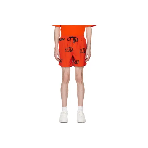Ksubi Red Men's Casual Shorts Ksubi Красный Мужские Повседневные Шорты
