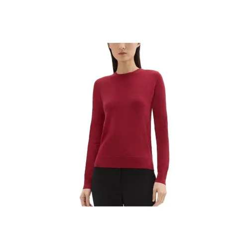 THEORY Свитер Женский Красный Peony