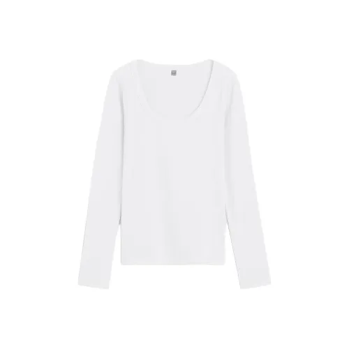 TOTEME SS24 Стандартная T Рубашка Женская Белая