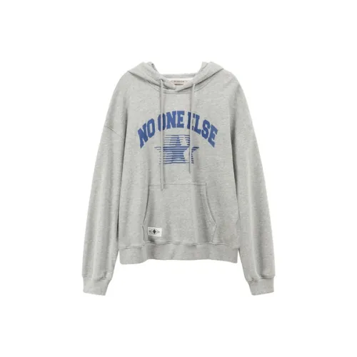 NO ONE ELSE Толстовка Унисекс Средний Фотиния Серый