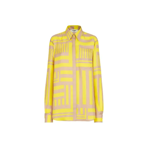 FENDI Золотые Женские Рубашки