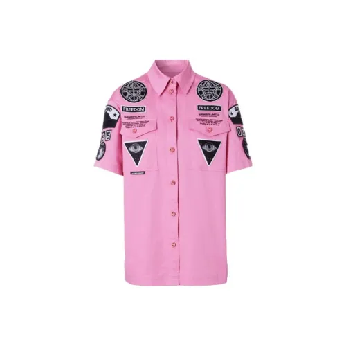 Burberry Розовые Женские Рубашки