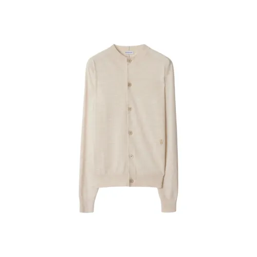 Burberry FW24 Свитер Женский Бежевый