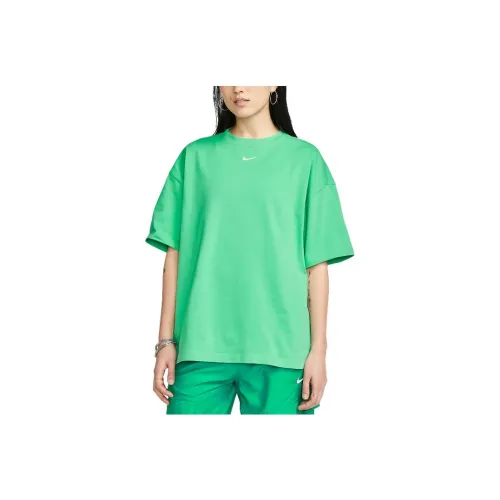 Nike Sportswear Essentials Series Комплект с короткими рукавами T-Shirt Женские Зеленый