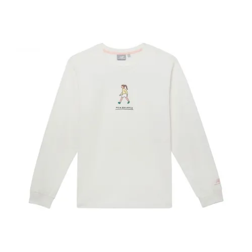 New Balance совместный бренд Толстовка Женская Белая