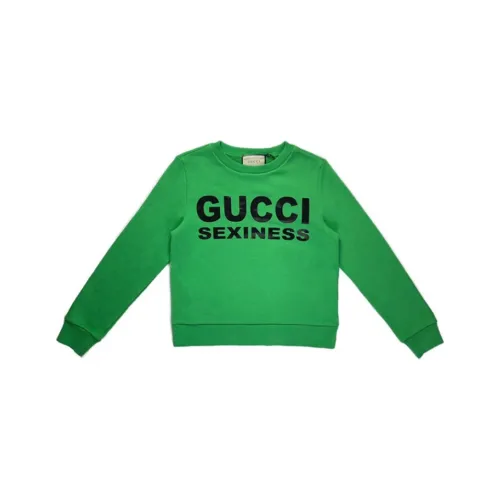 GUCCI Зеленые Женские Свитшоты