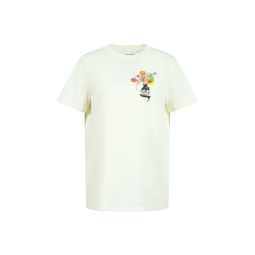 Valeria Obbaco Экрю Унисекс T Рубашки