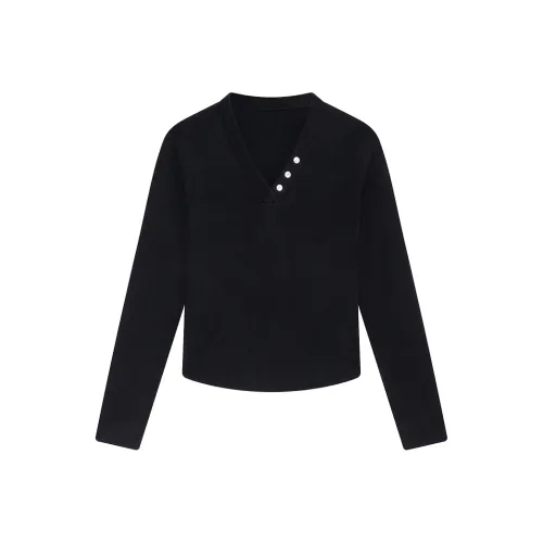 DKNY FW24 Свитер Женский Черный