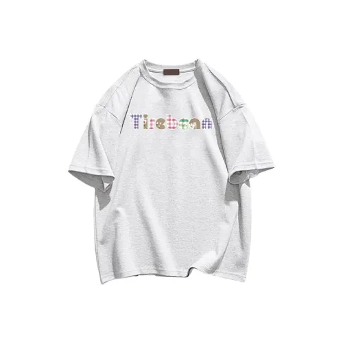 Трусы Cotton Shopping T Рубашка Унисекс Белый Серый