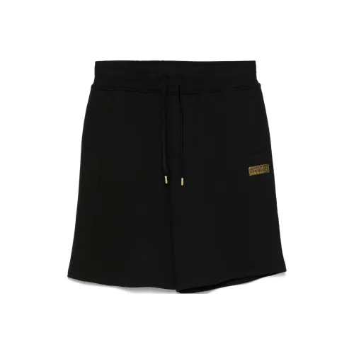 VERSACE JEANS COUTURE SS25 Повседневные шорты Мужские Черные