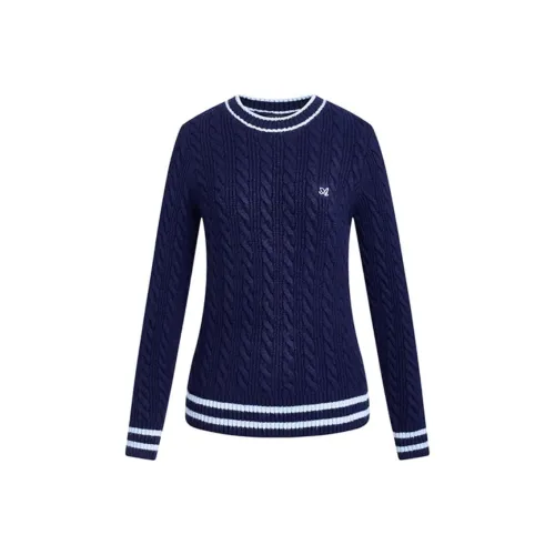 A21 Темно-синий Женские Свитеры