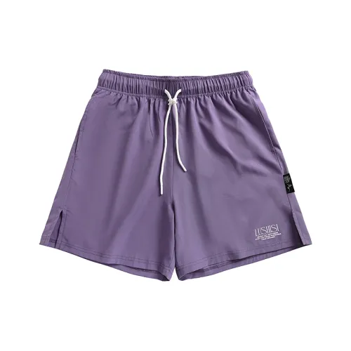 LUSHISI Баскетбольные шорты Унисекс Фиолетовый