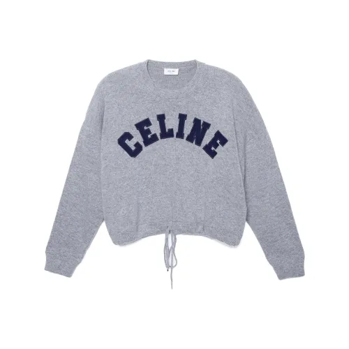 CELINE Свитер Женский Дымчатый Черный