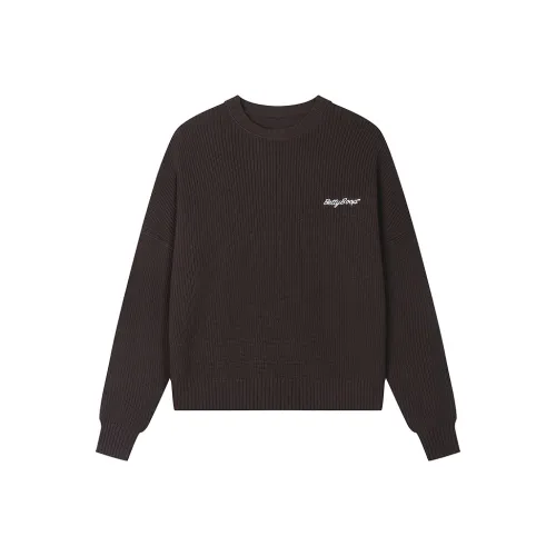 Betty Boop Темный кофейный Унисекс Свитеры