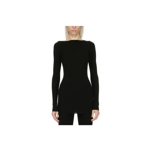 RICK OWENS Черные Женские Свитеры