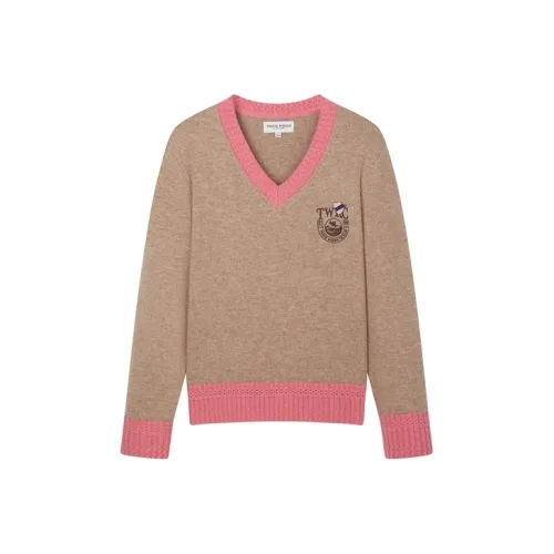 Teenie Weenie Свитер Женский Средний Хаки