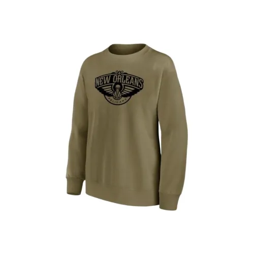 NBA Fanatics New Orleans Pelicans Толстовка Женская Зеленая
