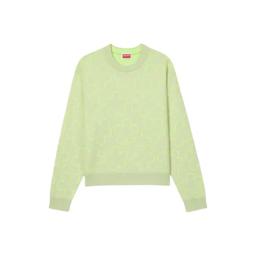 KENZO Зеленые Женские Свитеры