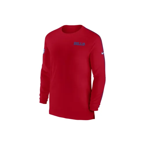 nike Dri Fit Buffalo Bills Sideline COACH Футбол Джерси Мужской Красный